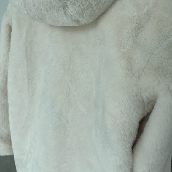 Women's creamy white coat. incredibly soft and warm.PRIMARK 2XS  (L69) - Picture 5 of 15